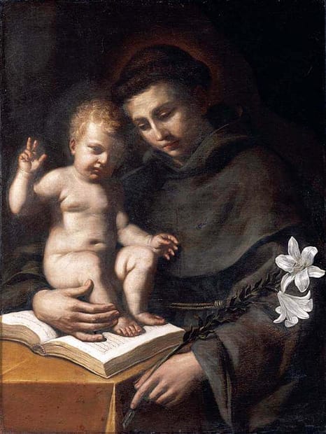 Antonio da Padova e l'uomo celeste